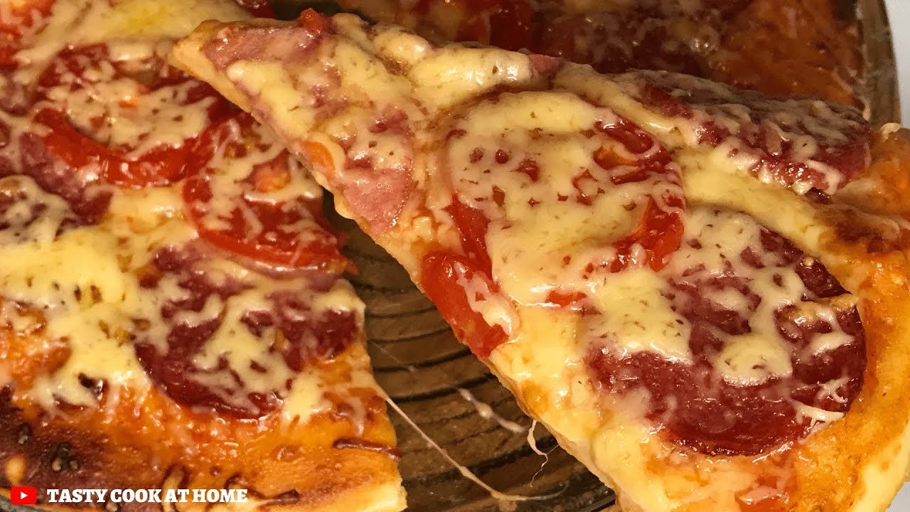 TASTY. ITALIAN PIZZA WITH SAUSAGE. TASTY. ITALIAN PIZZA WITH SAUSAGE.