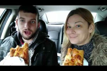 Trans in Public - Kim and Chris shop for fine Italian foods!