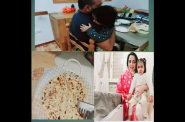 Gobhi paratha Recipe#dress(mother daughter matching)#indian family #in italy