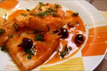 FISH Salt Cod Recipes Italian - BACCALA' ALLA PIZZAIOLA #italianfishrecipe