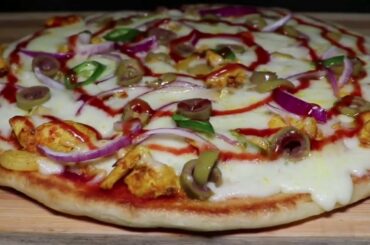 Homemade Pizza Recipe - Chicken Fajita Thin Crust Pizza - Italian Pizza Recipe