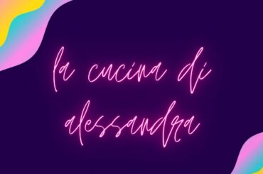 12/2/20: Italian 4 Cooking Project - Alessandra