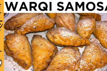 Beef Samosa Recipe | Warqi Samosa | Homemade sheets | Meat Samosa | Recipe by Home Kitchen (HK).