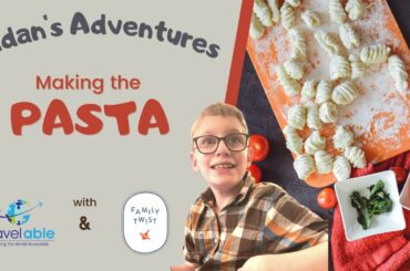 Aidan Cooks Pasta with Family Twist!  Hottest Holiday Gift for Kids!