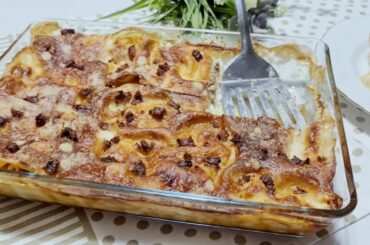 LASAGNE SPECIALI CON FUNGHI E SALSICCIA |DELICIOUS LASAGNA MUSHROOMS AND SAUSAGE #italianfood
