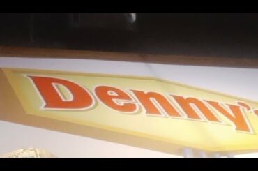 LUNCH TIME EATING AT DENNY'S RESTURANT