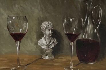 Travelogue: Wine Tour in Italy. Nocturne No.20 C-sharp minor,Chopin,featuring original oil paintings