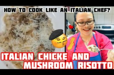 HOW TO COOK LIKE AN ITALIAN CHEF ITALIAN RISOTTO?(WITH ENGLISH SUBTITLES)