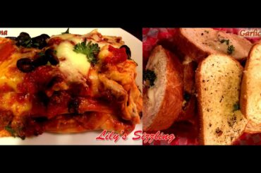 Lasagna with Wine Coolers - Italy/NY Kitchen - Lily's Sizzling Episode 78