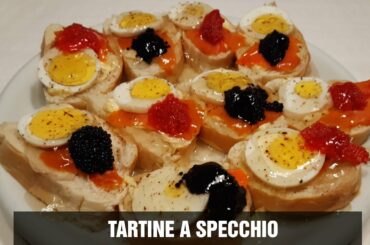 TARTINE A SPECCHIO | ITALIAN FOOD | SUB ENG-ITA