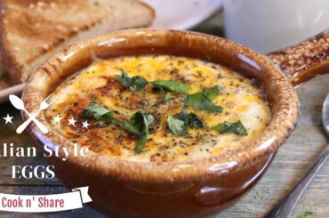 Heavenly Italian Style Eggs - 20 Minutes