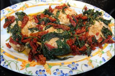 Salmon with sundried tomatoes