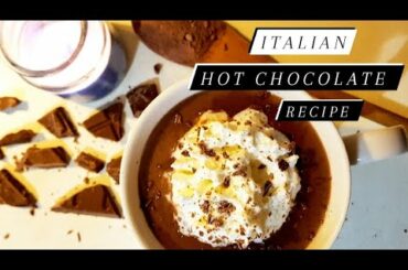 Italian Hot Chocolate Recipe | Hot Chocolate Recipe | Easy Hot Chocolate Recipe