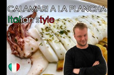 GRILLED CALAMARI ITALIAN STYLE