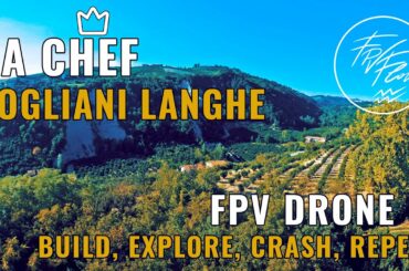 FPVFlow | Langhe - Dogliani - Italy | 5 inch FPV drone over hazel wood and vineyards