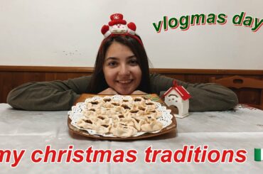 making vegan italian christmas food | vlogmas 7