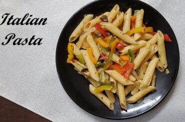 Simple & quick Breakfast||Italian Pasta recipe||Without any sauce||With subtitles||Minmini Pookal.