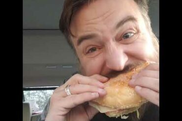 Trying some food from the Italian store