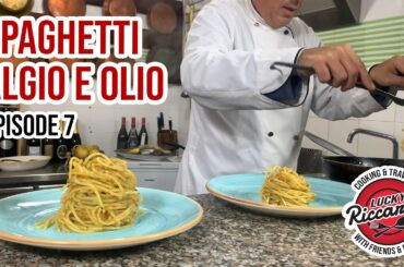 Spaghetti Aglio e Olio with Italian Twists