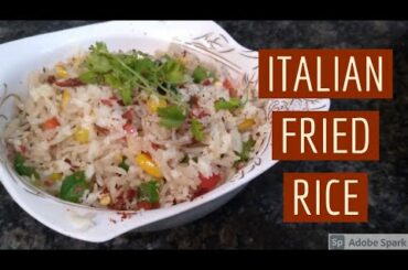 HOW TO MAKE ITALIAN RICE  EASY TO MAKE   5 MIN RECIPE   LUNCH OR EVENING SNACK EASY TO COOK