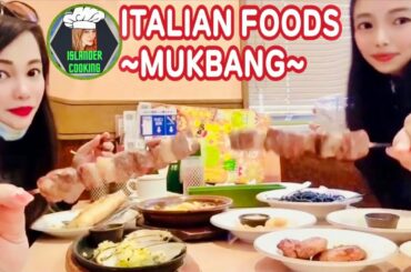 Italian Foods Mukbang