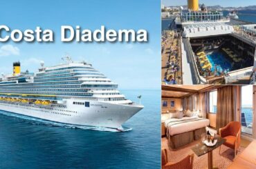 COSTA DIADEMA CRUISE SHIP TOUR IN ABU DHABI | NEW VIDEO | CRUISE HOLIDAY