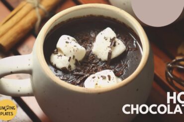 RICH HOMEMADE DARK HOT CHOCOLATE RECIPE / WINTER SPECIAL HOT CHOCOLATE / ITALIAN HOT CHOCOLATE