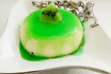 Panna Cotta Italian Dessert With Kiwi Sauce || Dessert Series Recipe no.4 By squash cooking
