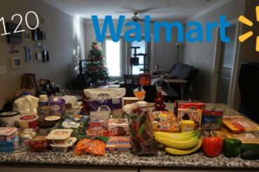 Weekly Walmart Grocery Haul/Family of 2/Weekly Meal Plan/Ms. Jennifer's Life