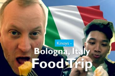 Our first trip and food tour in BOLOGNA, ITALY (Full video)