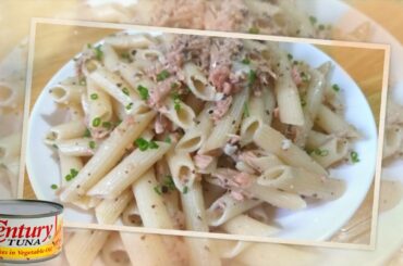 How to cook Aglio Olio Penne Pasta with Canned Tuna?ITALIAN STYLE!Quick and easy!!!!