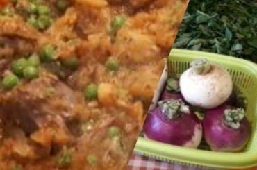 shalgam mutton recipe || Turnip Mutton Recipe by zara vlogs Italy