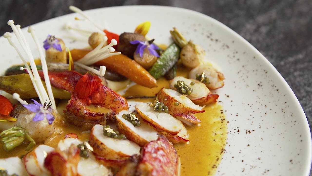 Upscale dining in a Las Vegas Strip Mall in Cinatown Upscale dining in a Las Vegas Strip Mall in Cinatown