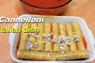 Cannelloni Recipe Italian Food Very Special #italianfood