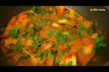 Baccala con Carciofi/Italian recipe/La Mila Cucina=Vlog#161