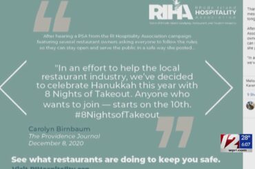 '8 nights of takeout' to support RI restaurants is underway