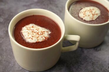 Creamy Italian Hot Chocolate Recipe | Thick Hot Chocolate Recipe | Yummy