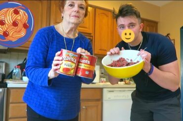 Make Sauce and Meatballs with My Italian Grandma | Ft. Some ASMR