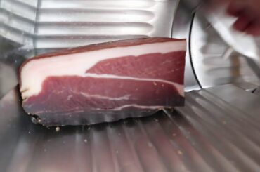 HOW TO USE CURED MEAT SLICER IN ITALY| SweetLALA Family