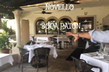 GREAT ITALIAN FOOD! | NOVELLO on the BOCA RATON DELRAY BEACH LINE