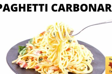 Spaghetti Carbonara Quick And Easy Recipe | The Best Italian Pasta Recipes
