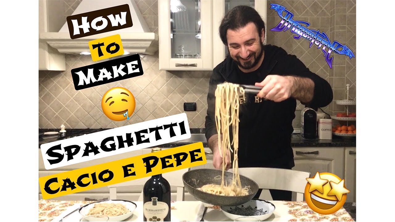 How to Make Spaghetti Cacio e Pepe with DragonForce Drummer Gee Anzalone How to Make Spaghetti Cacio e Pepe with DragonForce Drummer Gee Anzalone