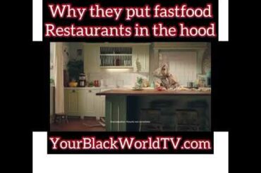 Why they put fast good restaurants in the hood