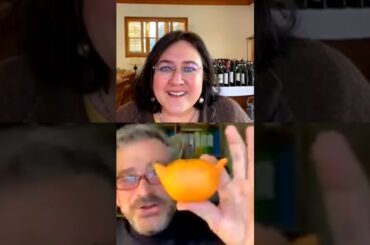 Wine Advocate reviewer Monica Larner chats with Alessandro Mori of Il Marroneto