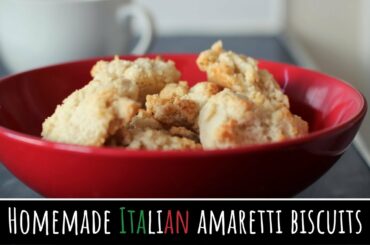 Traditional Italian Amaretti Biscuit Recipe