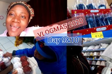VLOGMAS 9&10 2020 | I Have An Information + Mini Christmas Decor Shopping #vlogmas2020