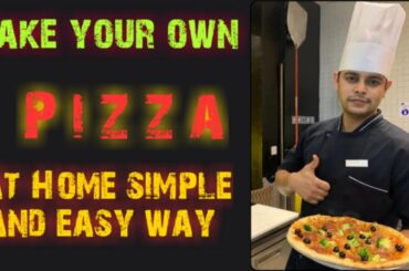 Authentic Italian pizza//with professional chef // Mukesh