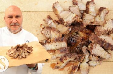 Maiale al forno a lunga cottura di Pietro Zito | Capocollo