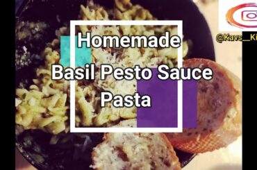 Homemade Pesto Sauce Pasta|2 Mins Recipe  [Italian Cuisine]