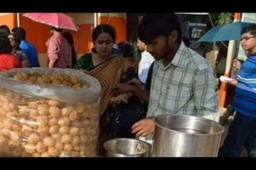 Garama Garam Chole Pani Puri | Indian Street Food | Short Food Videos | Indian Food Dishes